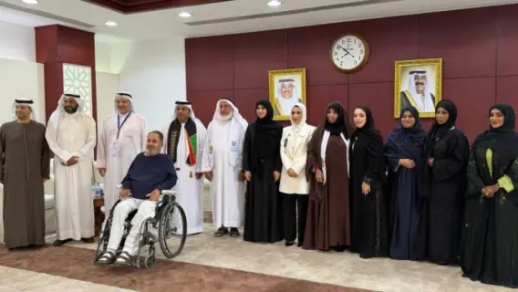 وفد جمعية «كلنا مع أصحاب الهمم» يختتم مشاركته في معرض الكويت الدولي