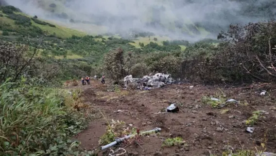 روسيا : العثور على 17 جثة من ضحايا تحطم مروحية