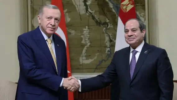 على ماذا أتفق السيسي وأردوغان في أول إجتماع لهم