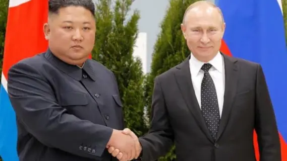 الرئيس الروسي يهنئ كيم في الذكرى الـ76 لتأسيس كوريا الشمالية