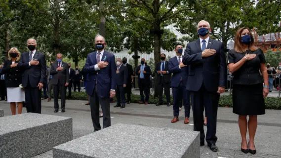 ظهور نادر ... بايدن وهاريس وترامب يجتمعون لإحياء ذكري هجمات "11 سبتمبر 2001"