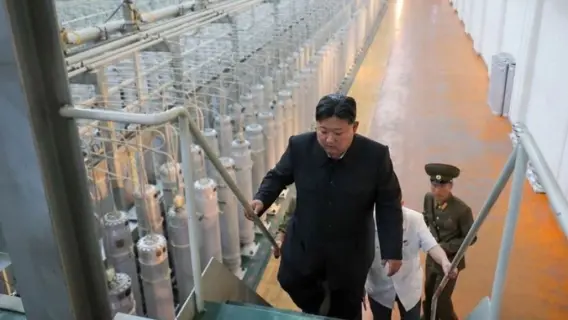 خطوة جريئة: كوريا الشمالية تنشر صوراً نادرة لمنشأة تخصيب اليورانيوم