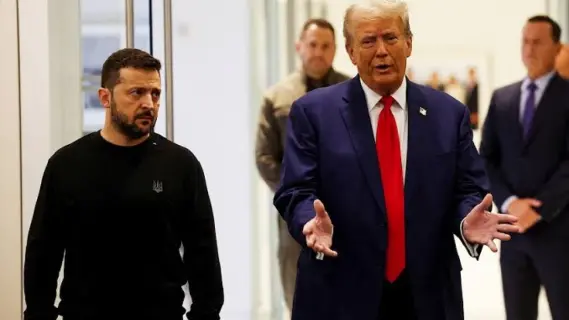 ترامب يتعهد بإنهاء الحرب في أوكرانيا بعد اجتماعه مع زيلينسكي