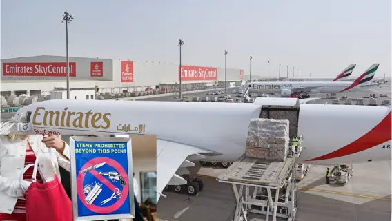 Emirates Airlines announces a ban on carrying these devices inside UAE airports