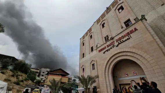 الاحتلال الإسرائيلي يفرض حصار على المستشفى الإندونيسي في بيت لاهيا