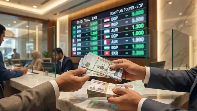 "بعد نهاية الدوام" سعر الريال السعودي مقابل الجنيه المصري اليوم الخميس 9 ابريل 2026