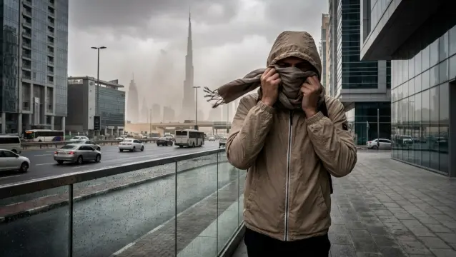 Tuesday Weather Alert: Light Rains and a Chilly Dip in Dubai and Abu Dhabi