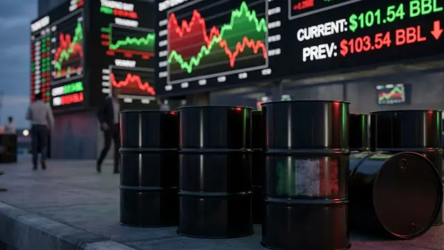 انخفاض سعر برميل النفط الكويتي إلى 101.54 دولار وتباين في الأسواق العالمية