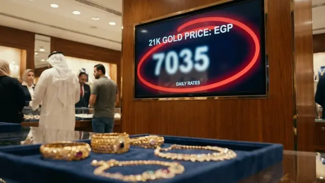 استقرار سعر الذهب اليوم في مصر الأحد 19 أبريل 2026.. وعيار 21 يسجل 7035 جنيهاً