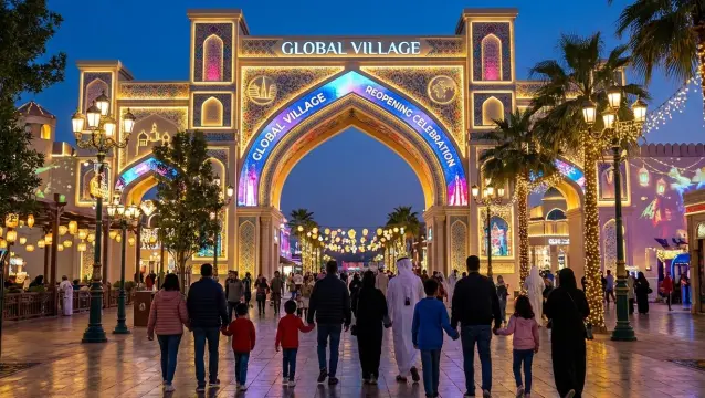 رابط حجز تذاكر القرية العالمية 2026 في دبي .. خطوات الحجز وأسعار الباقات