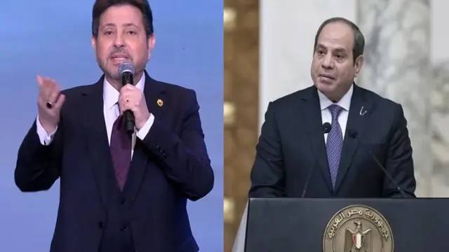 الرئيس السيسي ينعى الفنان هاني شاكر بكلمات مؤثرة