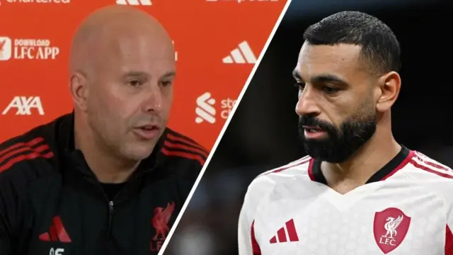 آرني سلوت يرد على انتقادات محمد صلاح: نعمل لتحقيق أهداف مشتركة