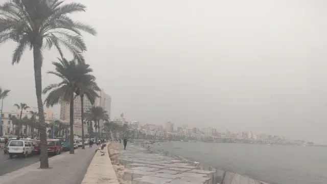 طقس الأسكندرية: أمطار غزيرة وبرق ورعد يضربون المدينة