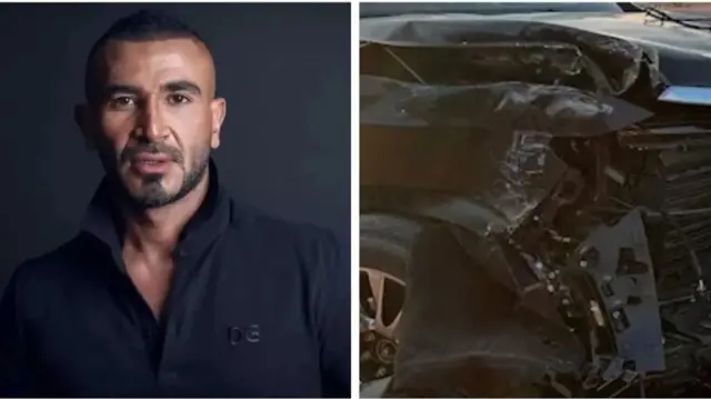 شقيق أحمد سعد يطمئن الجمهور بعد تعرض الفنان لحادث سير في العين السخنة