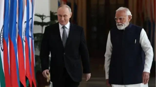 الهند وروسيا تحددان هدف شراكة اقتصادية بقيمة 100 مليار دولار بحلول 2030