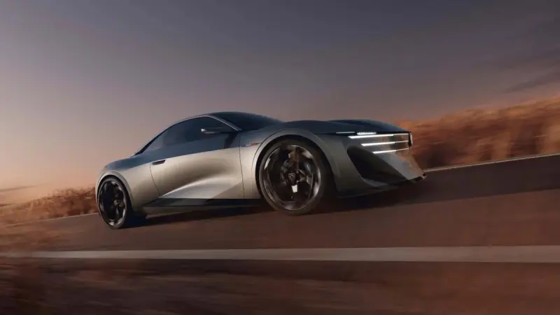 بيجو RCZ Vision الكهربائية الاختبارية