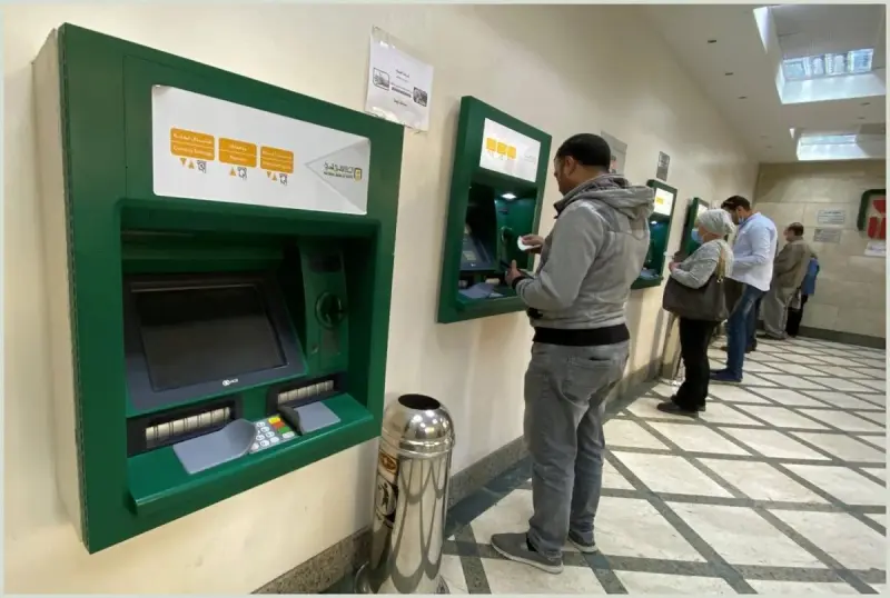 ماكينات الصراف الآلي لصرف المرتبات