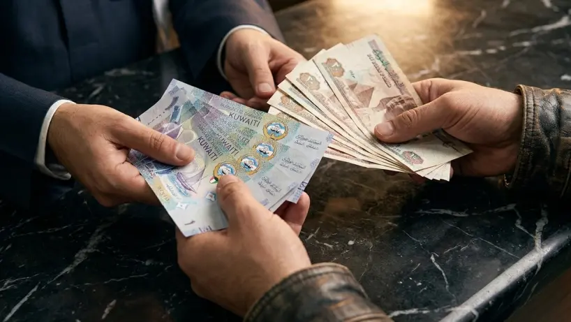 سعر الدينار الكويتي اليوم