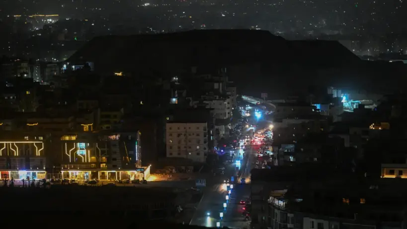 مشهد عام للقاهرة من قمة جبل المقطم