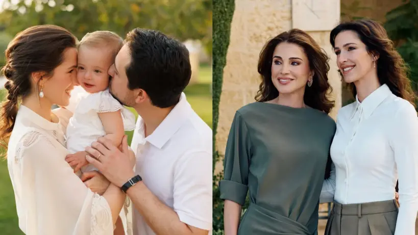 الملكة رانيا والأمير الحسين يهنئان الأميرة رجوة بعيد ميلادها