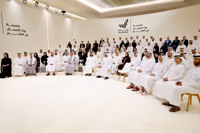 منصة اقتصادية الشارقة في معرض اصنع في الإمارات