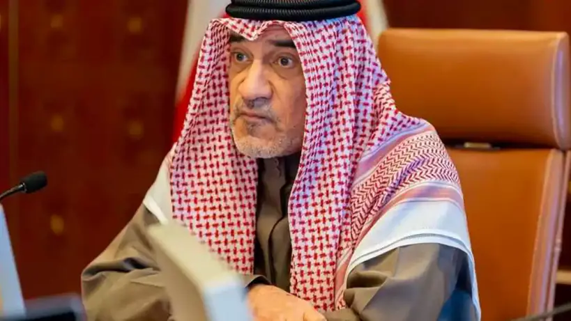 ووزير الداخلية الكويتي الشيخ فهد اليوسف