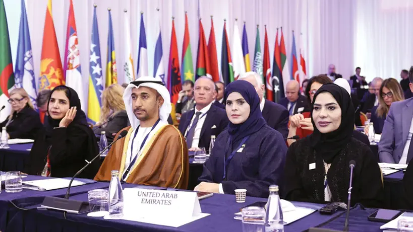 وفد المجلس الوطني الاتحادي في مؤتمر برلمان البحر المتوسط
