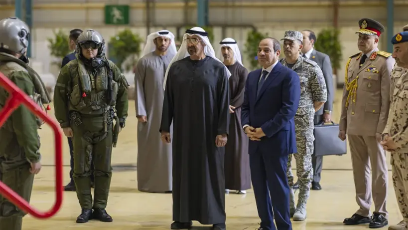 مقاتلات جوية مصرية في الإمارات