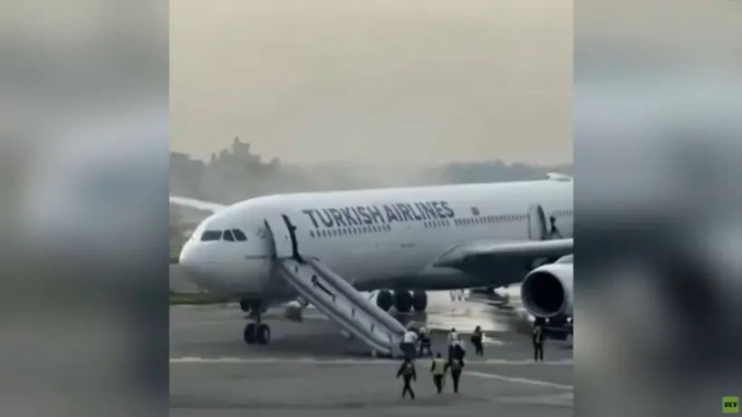 حريق على متن طائرة إيرباص A330