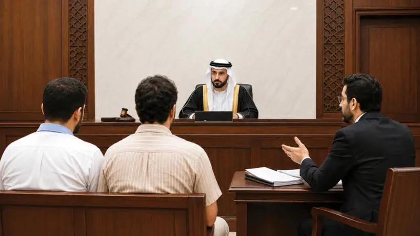 صورة رمزية لقاعات المحاكم