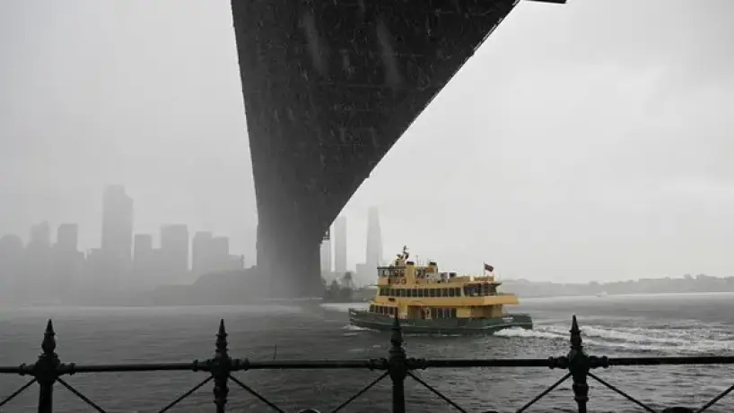 Heavy rains in Australia