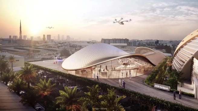 Air taxis in Dubai
