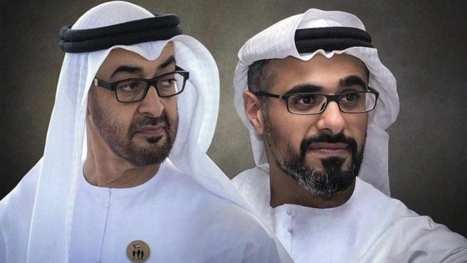 Sheikh Mohammed bin Zayed and Sheikh Khalid