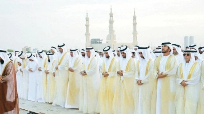 صلاة العيد في الإمارات