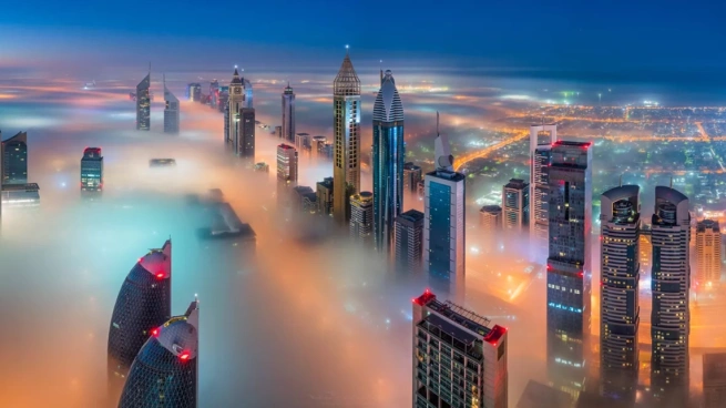 Fog in the Emirates