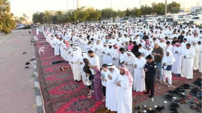 صلاة العيد في الكويت