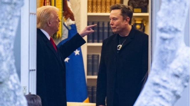 Trump and Elon Musk