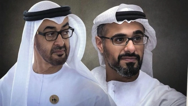 الشيخ محمد بن زايد والشيخ خالد