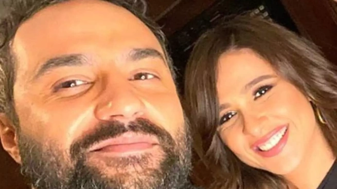 ياسمين عبد العزيز وكريم فهمي