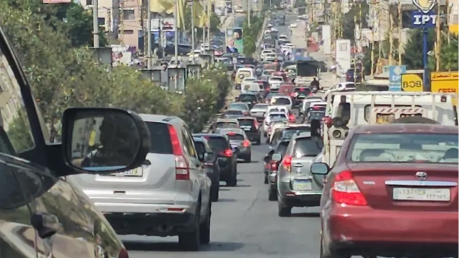 نزوح من الجنوب اللبناني